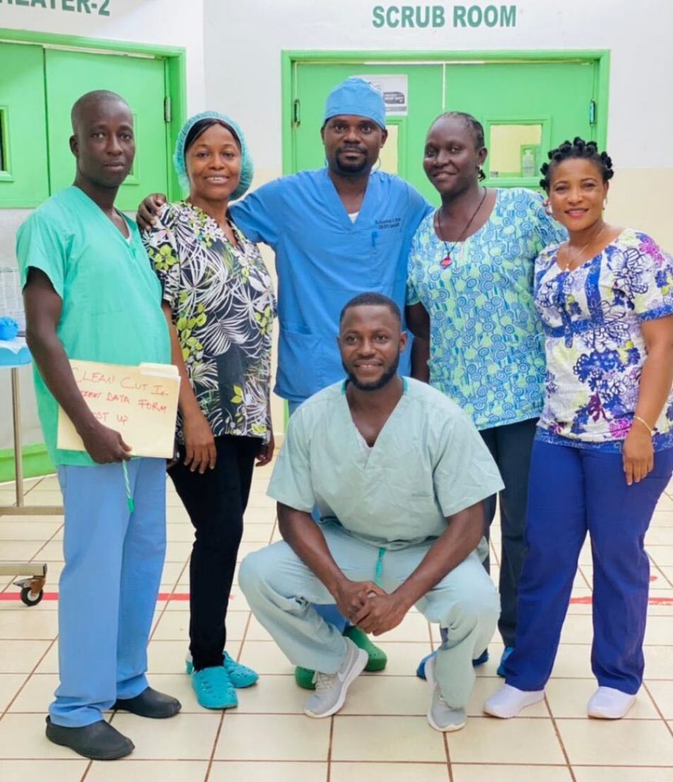 Clean Cut Launches in Liberia - Lifebox